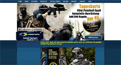 Desktop Screenshot of lasergame-wetzlar.de